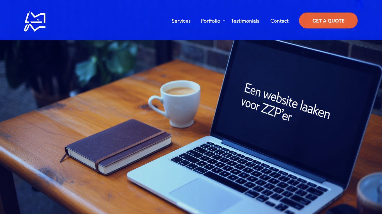 Professionele website voor startende ondernemer