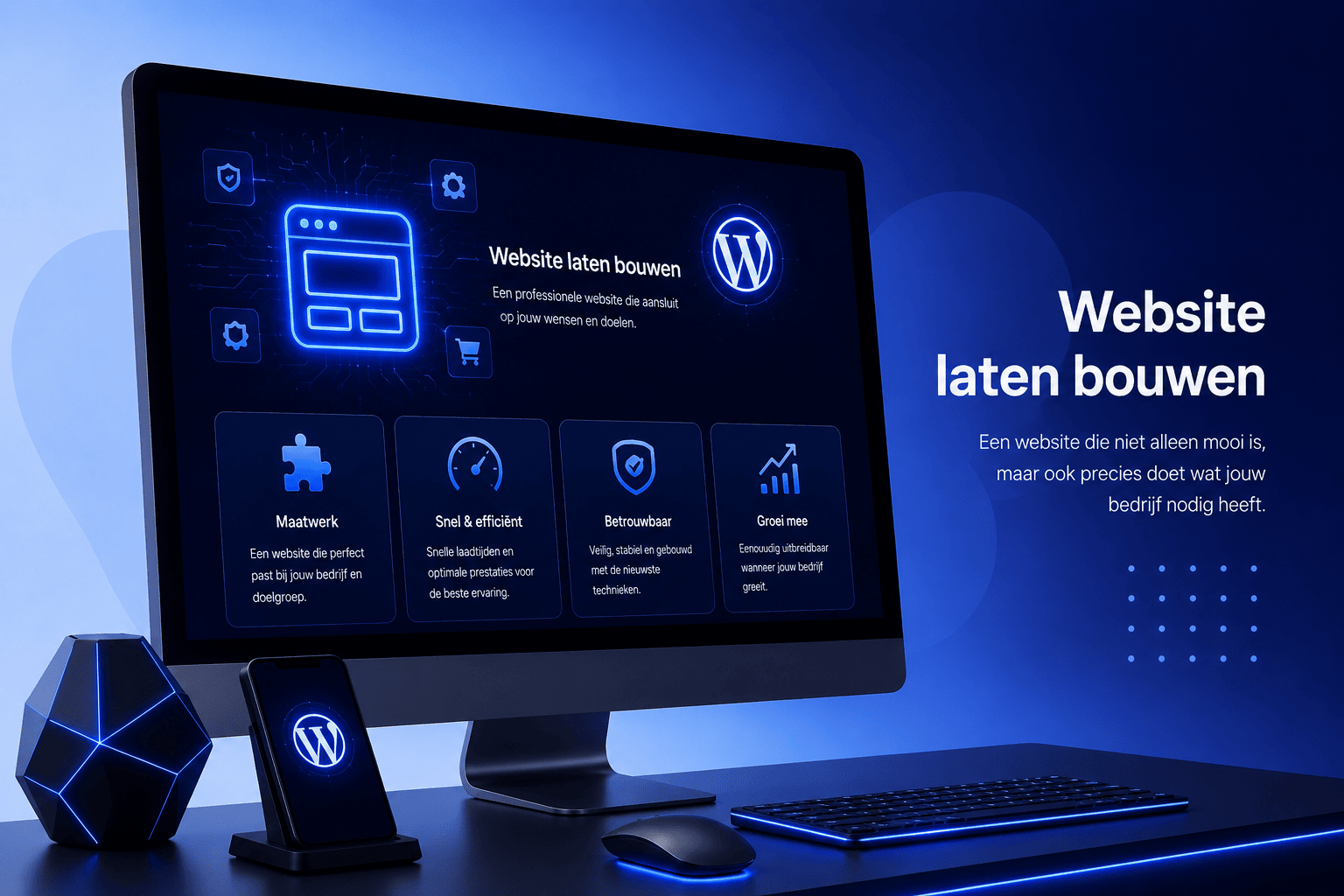 Website laten bouwen met maatwerk functionaliteiten