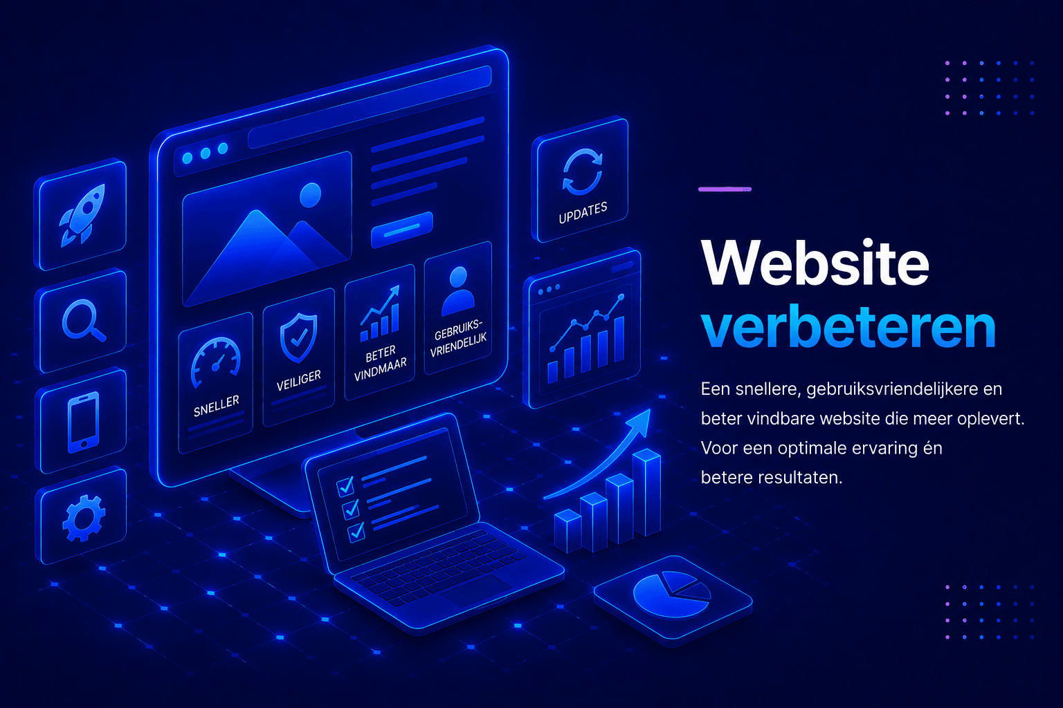 Bestaande website optimaliseren voor betere prestaties en meer resultaat