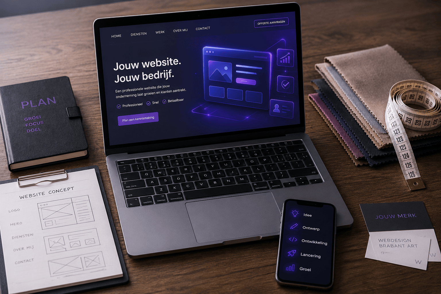 Website laten maken voor zzp'er