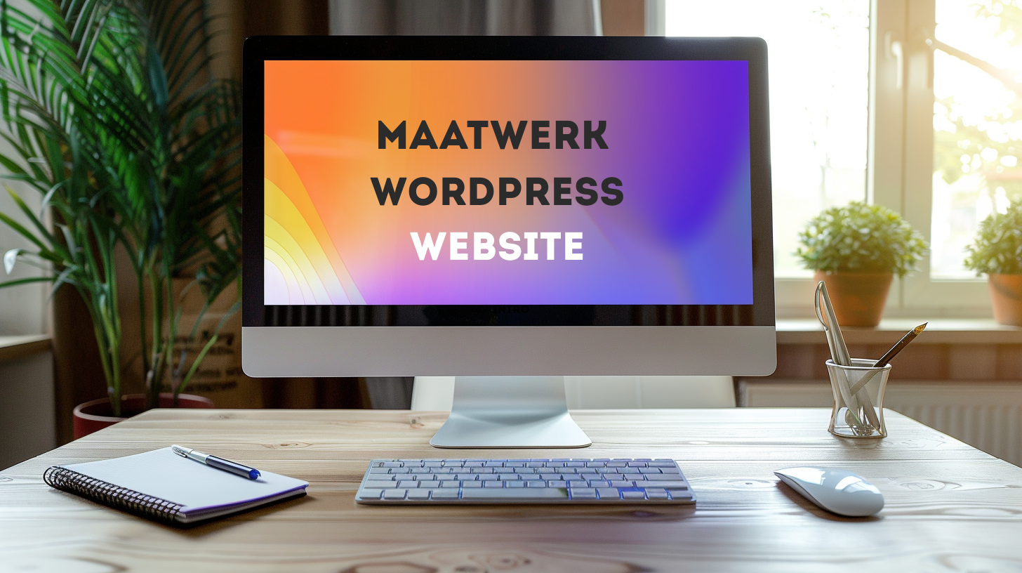 WordPress website met individueel ontwerp en specifieke functionaliteiten