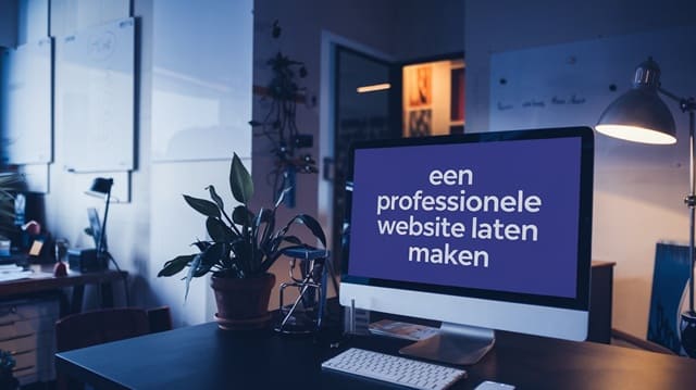 Een professionele website laten maken