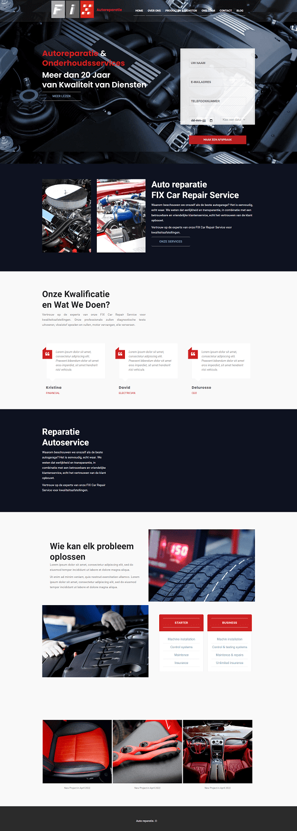 Screenshot Autoreparatie 