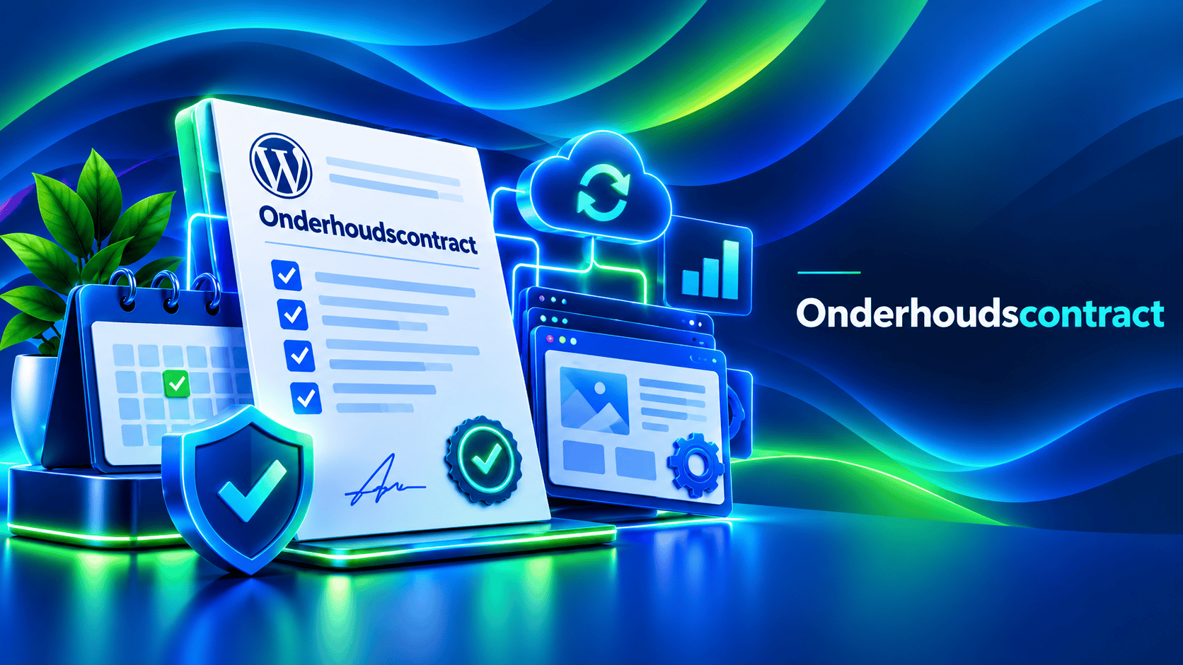 Onderhoudscontract voor website onderhoud