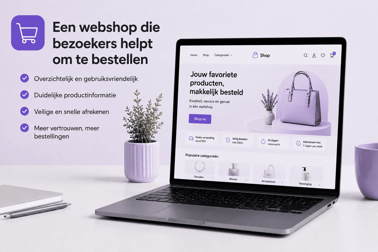 Werken met WooCommerce voor het beheren van een webshop