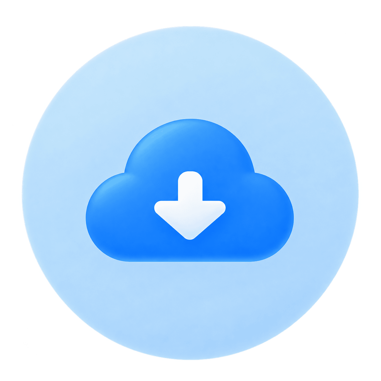 Icoon voor back-ups van websitebestanden en database